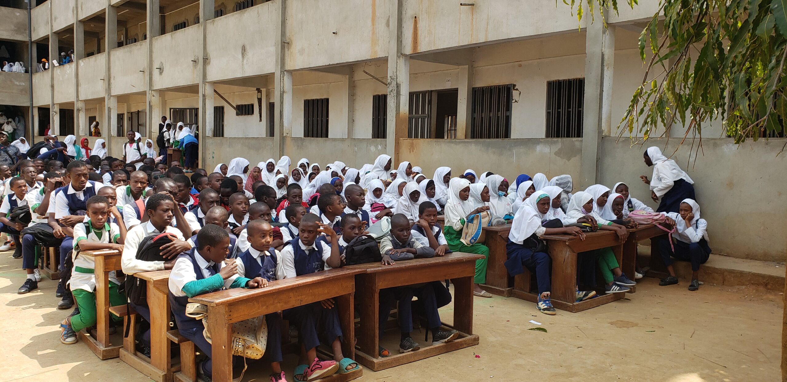 Une école construite par l'ADF