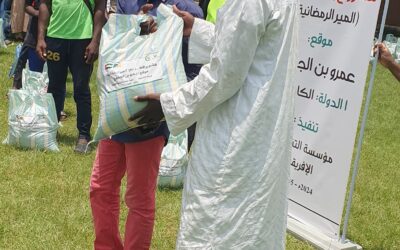 Distribution de paniers alimentaires aux ménages vulnérables